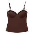Lace Camisole, Women's Outerwear Sleeveless Vest, Camisole For Layering