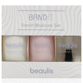 Beaulis French Manicure Kit - Easy At-Home Nail Care Set with Nail Guides and Polish