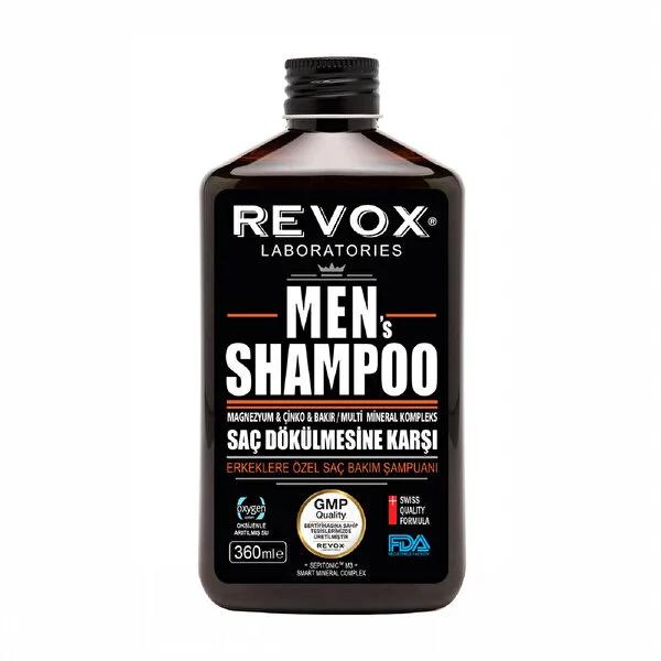 Revox Hair Loss Shampoo for Men - Strengthening Shampoo with Botanical Extracts for Thinning Hair & Scalp Health - 12.17 fl oz