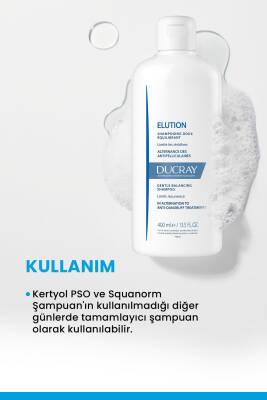 Ducray Elution Anti-Dandruff Shampoo - Soothes Scalp, Prevents Flaking - 13.53 fl oz