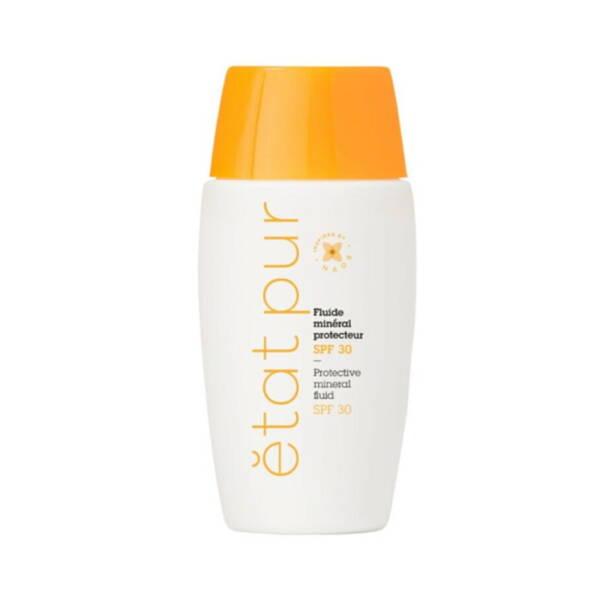 Etat Pur Mineral Sunscreen Fluid SPF 30 - Non-Greasy, Moisturizing, Water-Resistant Protection
