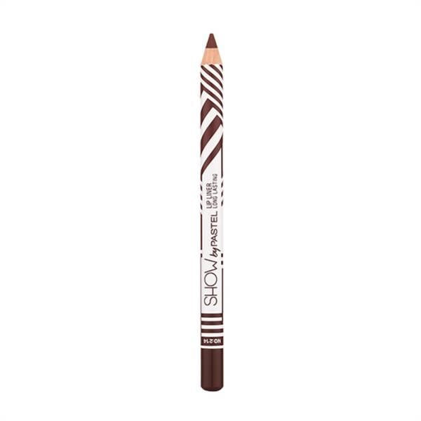 Pastel Show By Pastel Long Lasting Lip Liner 214: Define, Contour & Prevent Smudging For Vibrant Lip Color All Day.