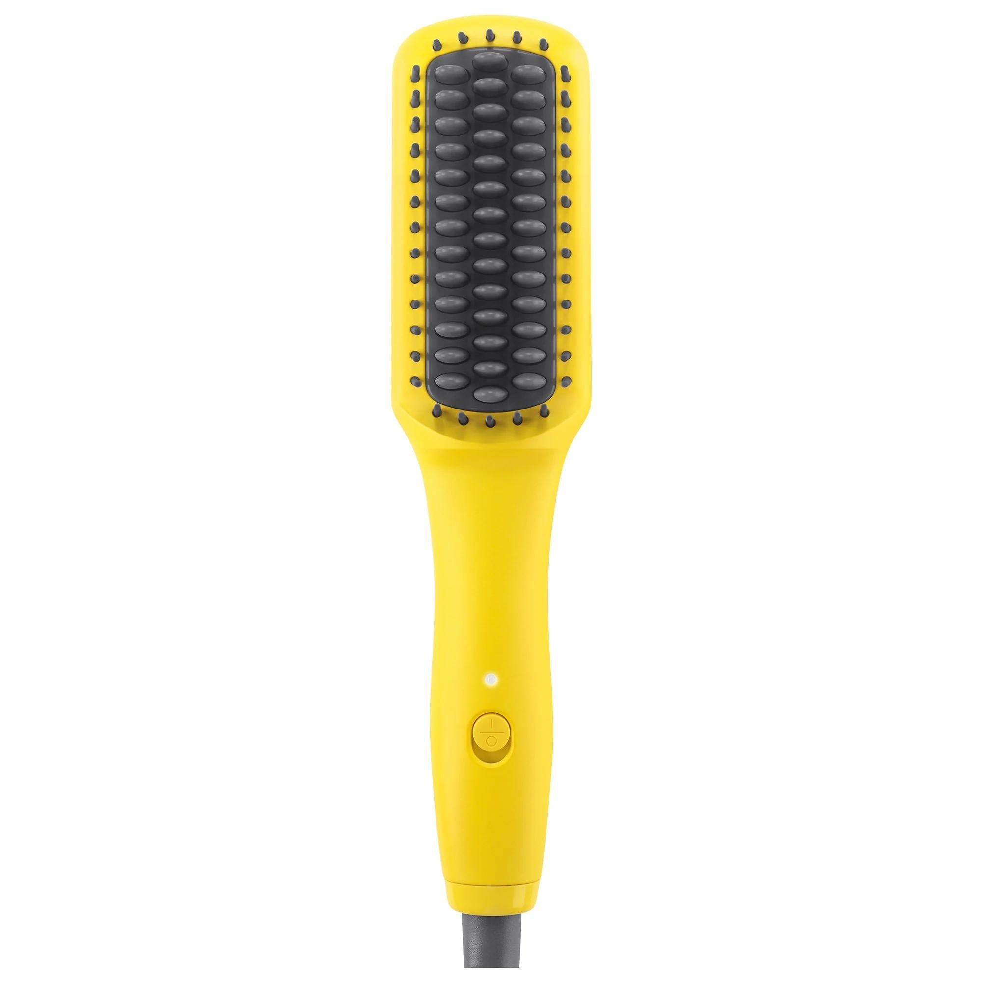 The Baby Brush Crush Mini Heated Straightening Brush - Compact, Ionic, Anti-Frizz Hair Tool for Travel
