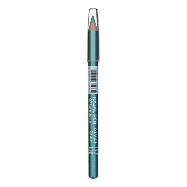 Rival Loves Me Turquoise Eyeliner Pencil Kajal No:07 - Soft, Long-Lasting Eye Makeup