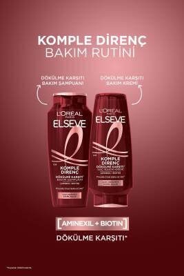 Loreal Elseve Anti Hair Loss Shampoo: Komple Diren� with Arginine & Vitamin B5, Strengthens Thinning Hair, 300ml