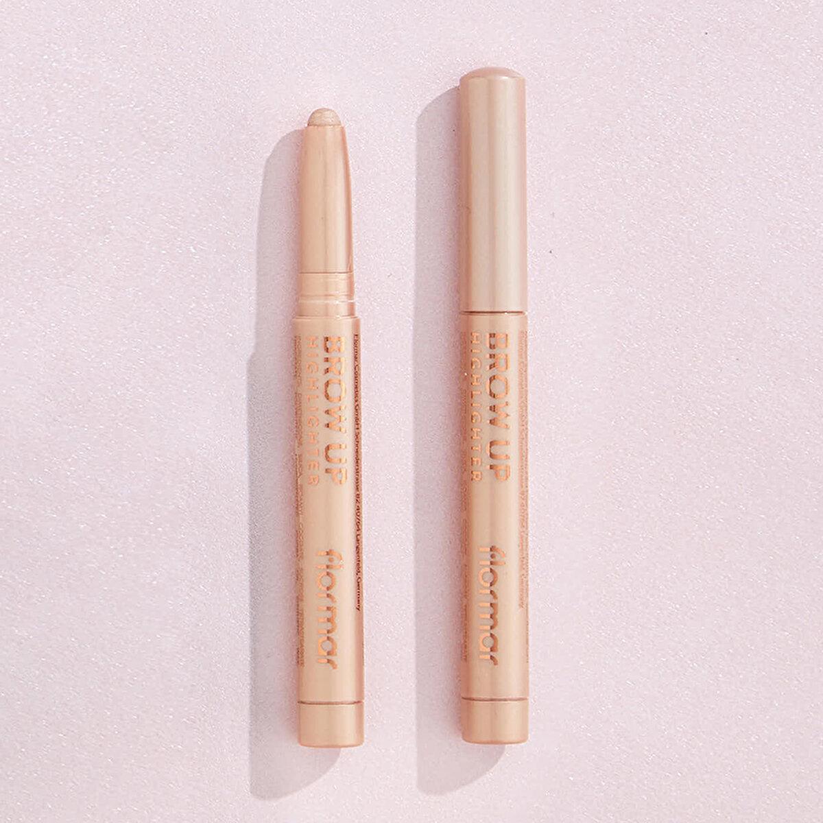 Flormar Brow Up Champagne Eyebrow Highlighter Pencil - Lift & Illuminate, Long-Lasting Shimmer, Soft Texture