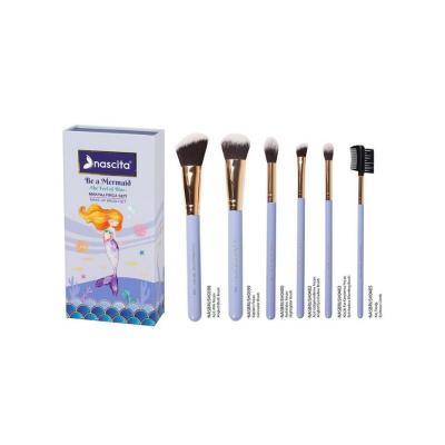 Nascita Makeup Brush Set - Be A Mermaid Series, Professional Complete Set for Beauty Enthusiasts
