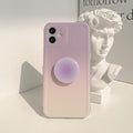 Korea Ins Gradient Silicone Mobile Phone Case