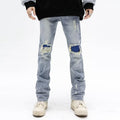 American Personality Hip Hop Zipper Jeans