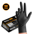 Thickened Diamond-textured Disposable Nitrile Protective Gloves