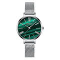Roman Numeral Ultra-thin Mesh Strap Womens Watch