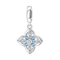Lily Of The Valley Iris And Spinning Flower DIY Bracelet Pendant Accessories