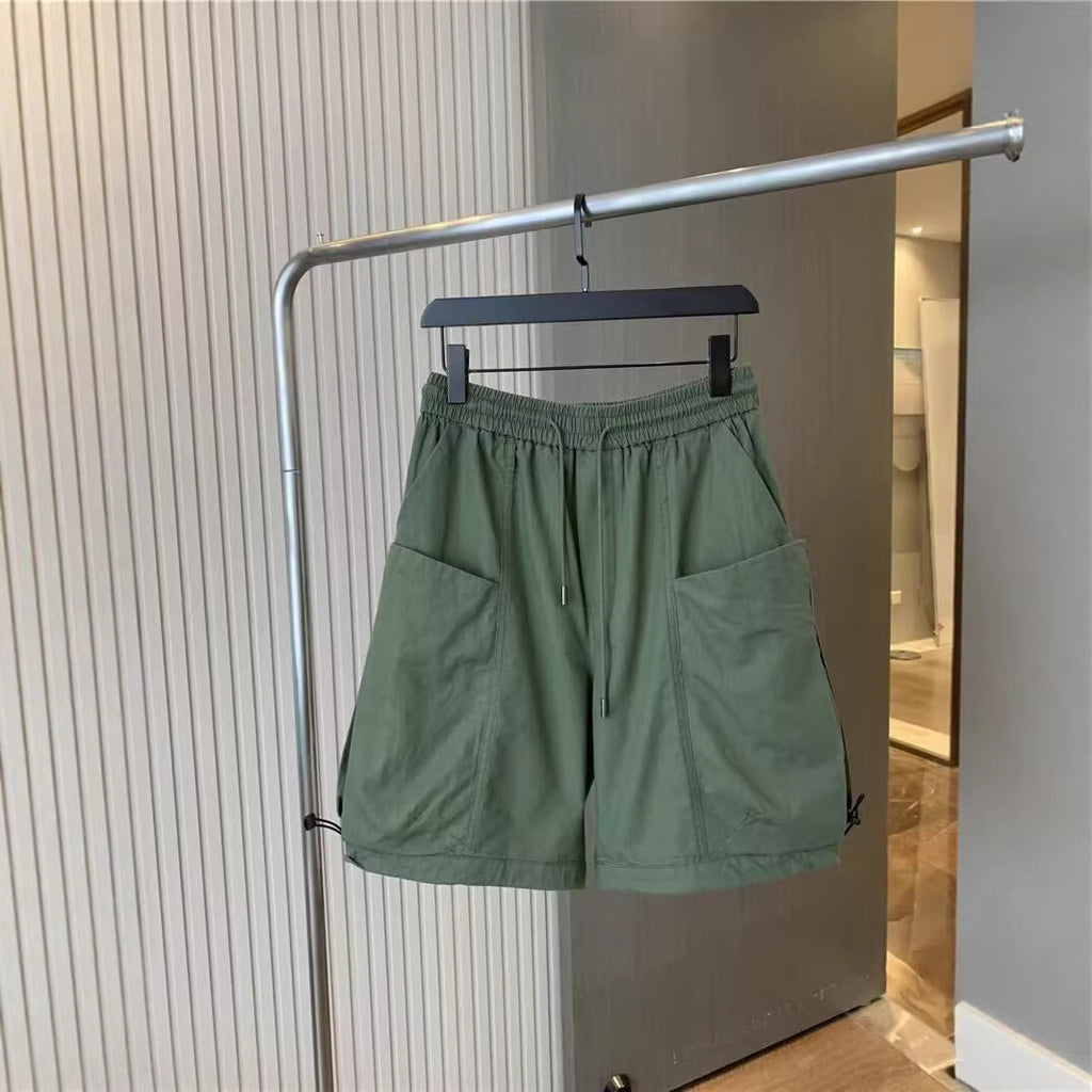 Japanese-style Outdoor Work Shorts For Men, Summer, Thin, Quick-drying