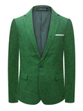 Mens Casual Solid-colormulti-color Suit Jacket