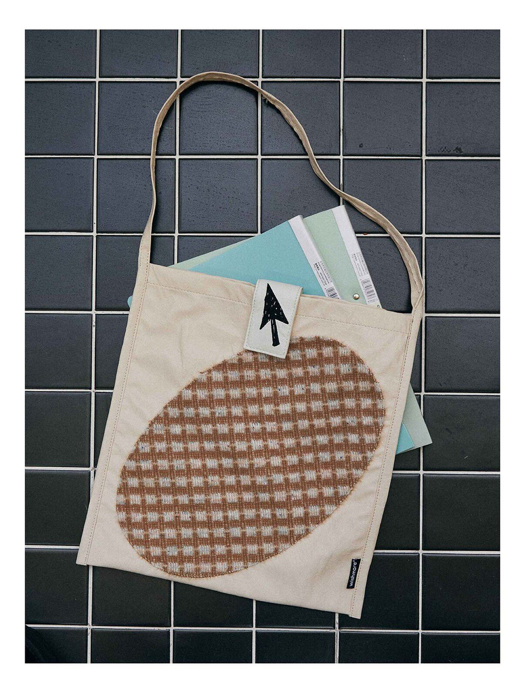 Splicing Shoulder Bag, Niche Design, Versatile Retro Bag, Original Checkered Large Capacity Bag For Women