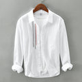 Cotton Long-sleeve Simple Handsome Casual And Versatile Shirt Jacket