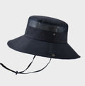 Solid Color Big Brim Sun Hat Outdoor Protection