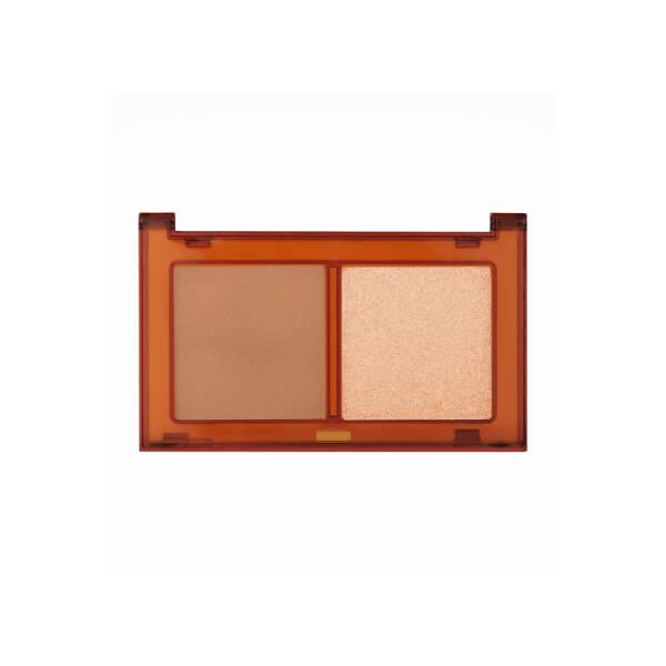 Pastel Profashion: Sun Kissed Bronzer & Soft Glow Highlighter Set - Natural Bronzed Glow & Radiant Face Highlighting Makeup - Vegan & Cruelty-Free
