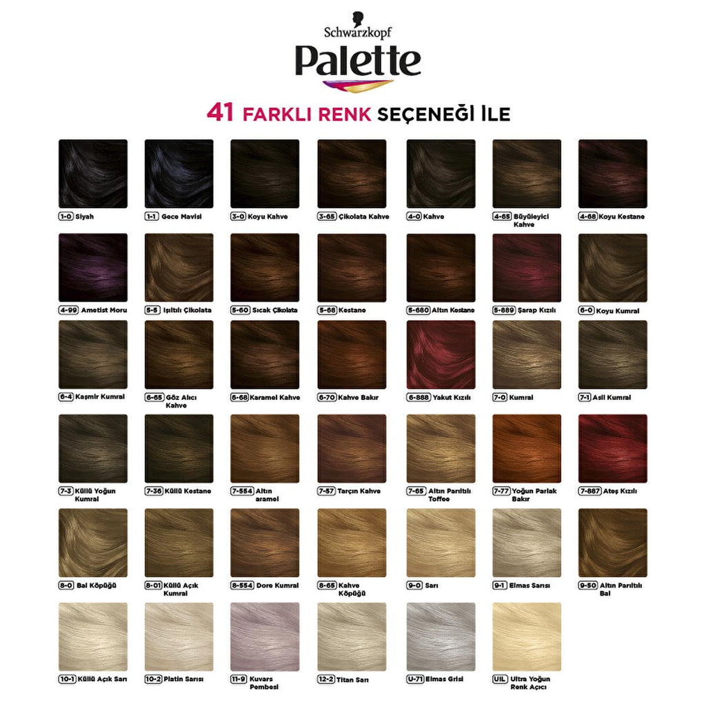 Palette Deluxe Hair Dye 9-0 Blonde - Long-Lasting Rich Color & Nourishment