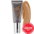 Saie Slip Tint - Lightweight Tinted Moisturizer with SPF 35, Hyaluronic Acid & Mineral Zinc Oxide for Dewy Coverage