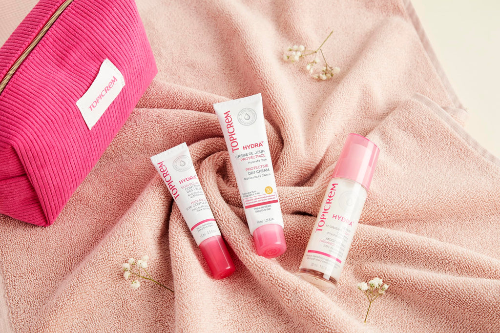 Topicrem Hydra+ Daily Protective Sunscreen SPF50 - Non-Greasy, Fragrance-Free, Hydrating Daily Moisturizer for Sensitive Skin
