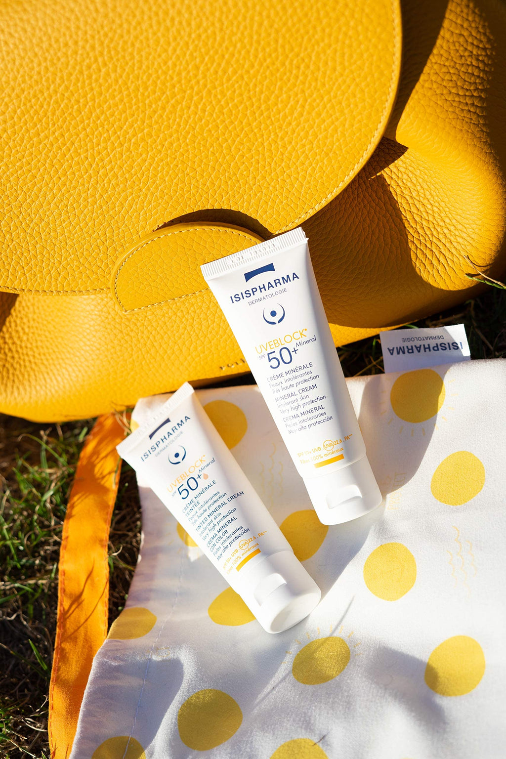 Isis Pharma Uveblock Mineral Sunscreen SPF50+ - High Protection, 100% Mineral Filters, Lightweight