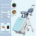 Children Can Sit And Ride Multifunctional Trolley Case