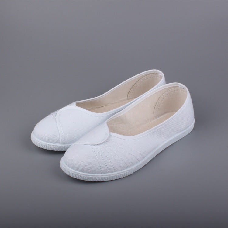 Soft Sole Breathable Casual White Sneakers - Lightweight Comfortable Walking Shoes For Daily Wear
