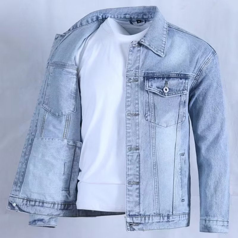 Retro Hong Kong Style Top Versatile Jacket For Spring And Autumn