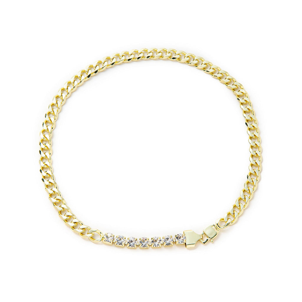 Double-diamond Double-layer Chain Bracelet