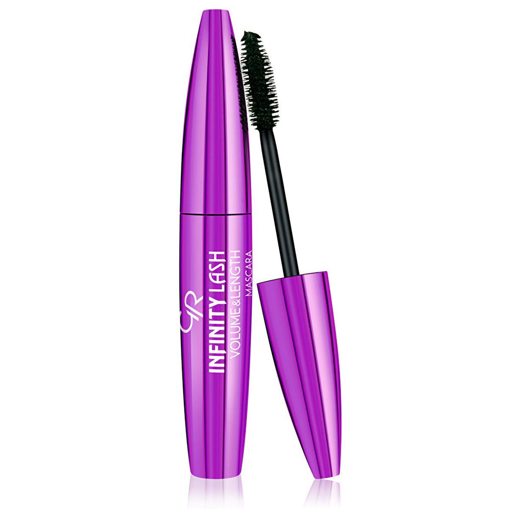 Golden Rose Infinity Lash Mascara - Volume, Length & Curl - Long-Lasting Eyelash Enhancement