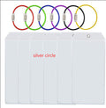 Luggage Label Vertical Transparent Sealed Waterproof ID Card Holder