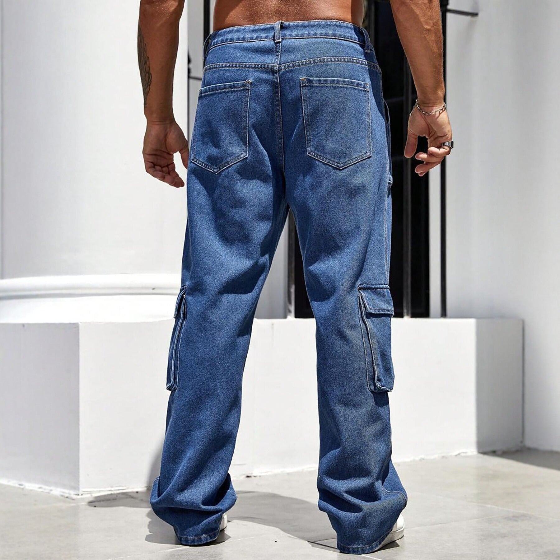 Retro Loose Straight-leg Casual Pants
