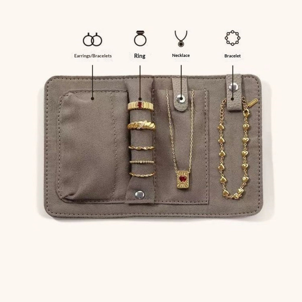 Jewelry Organizer Bag For Necklaces And Rings