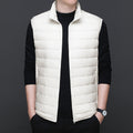 Winter Short Thermal Duck Down Lightweight Puffer Vest