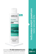 Vichy Dercos Anti-Grease Shampoo for Excessive Oiliness Control, Dermatologically Tested, 200ml