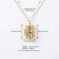 Openable Cylindrical Necklace For Women