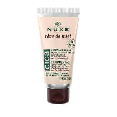 Nuxe Reve De Miel: Intensive Honey Hand Cream for Dry, Damaged Skin | Repairing & Moisturizing with Centella Asiatica