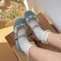 French Retro Lace Shallow Mouth Single Shoes For Women In The Spring And Summer Of 2026 Beautiful And Fashionable Paired With Skirts And Flat New Shoes