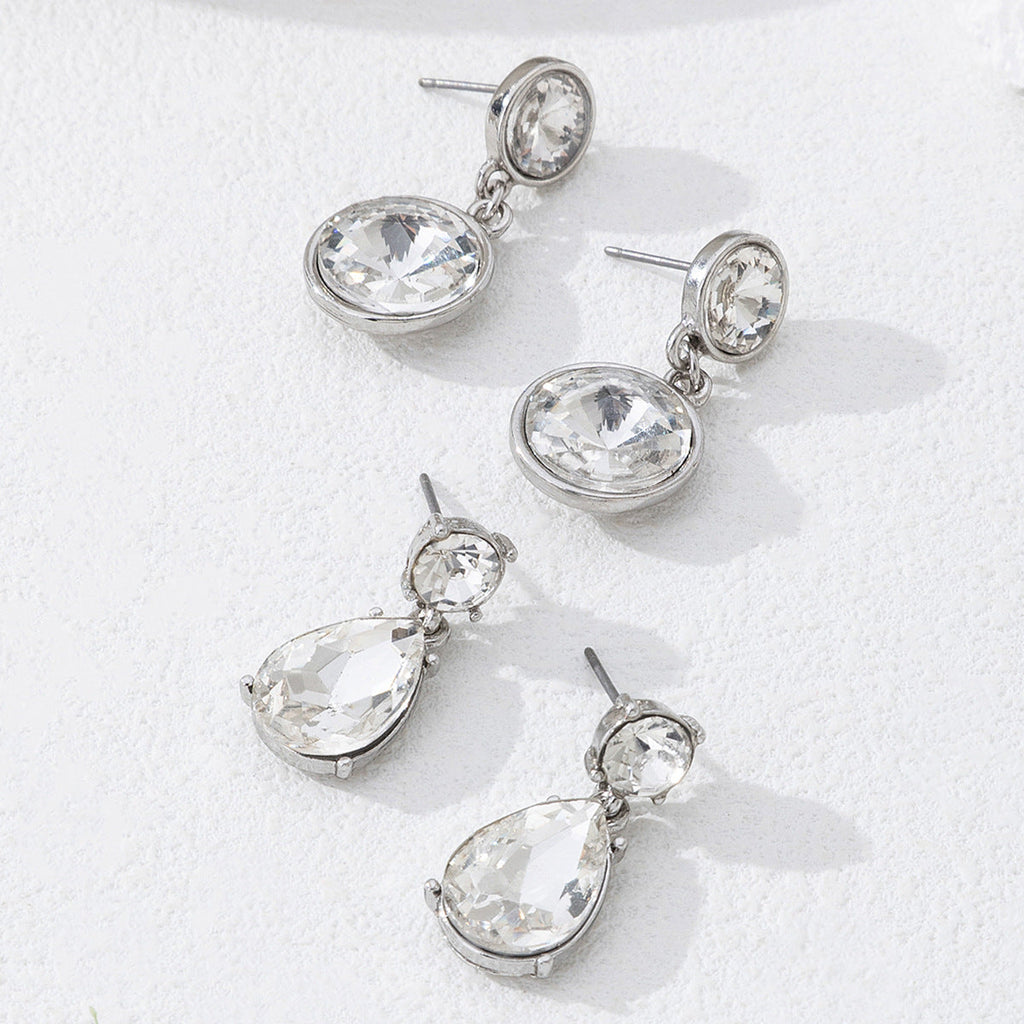 Wholesale Floral Interlinked Drop Earrings, New Niche Design Women  Earrings, European American High End Light Luxury Jewelry