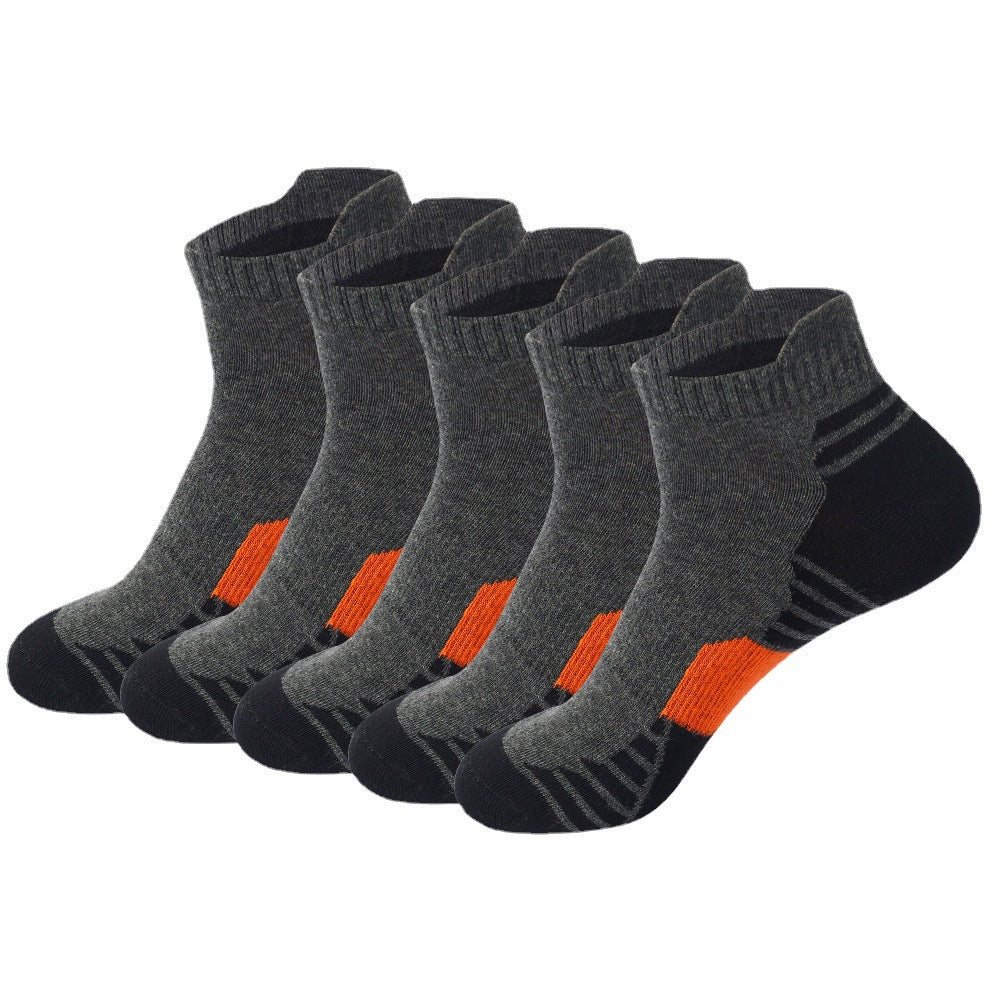 Mens Sweat-Absorbing Breathable Professional Sports Socks