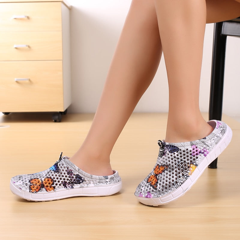 Women Summer Slip 0n Quick Dry Lightweight Breathable Water Clogs Shoes for Beach Swimming