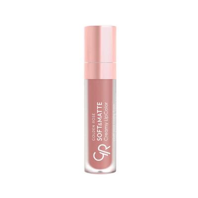Golden Rose Creamy Lip Color - Soft Matte Finish, Moisturizing & Long Lasting - 5.5ml No:104