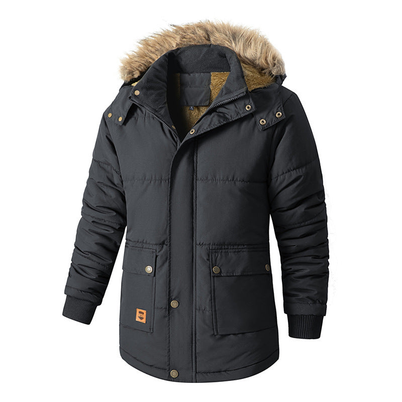 Hooded Padded And Insulated Coat