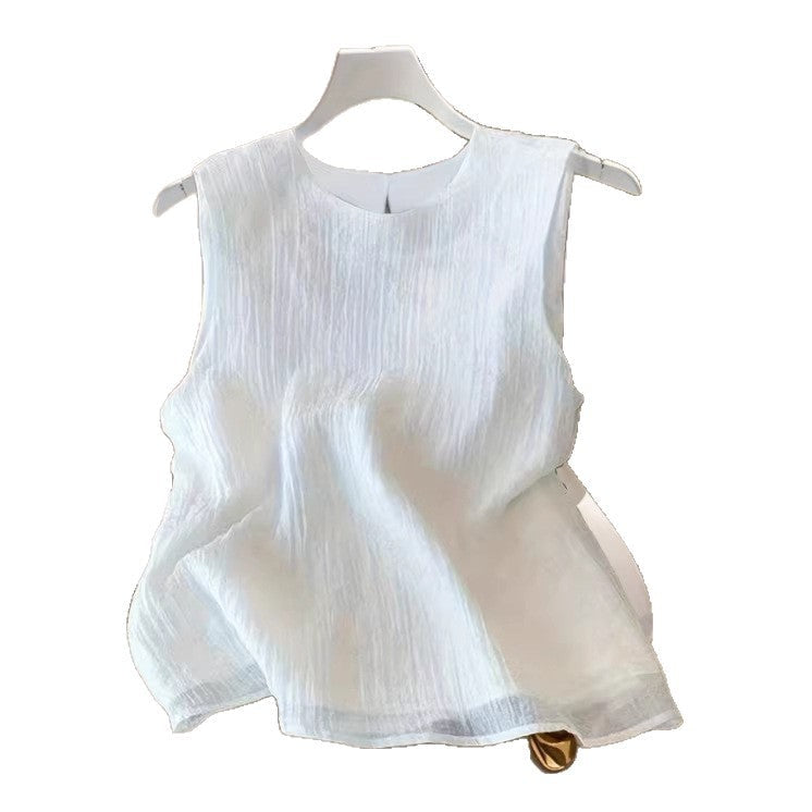 New Stylish Minimalist Sleeveless Loose Vest For Summer Workwear
