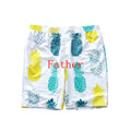 Parent Child Swimsuit Euro American Letter Parent Child Swimsuit Beach Swimsuit