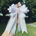 Valley Beauty Support Fan Bow-Knot Keychain Bag Charm