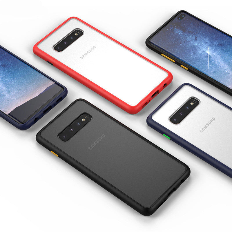 New Samsung S10 Matte Silicone Drop Protection Case