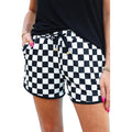 Straight Shorts Women's Simple Drawstring