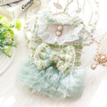 Lace Dress Clothes For Small Dogs